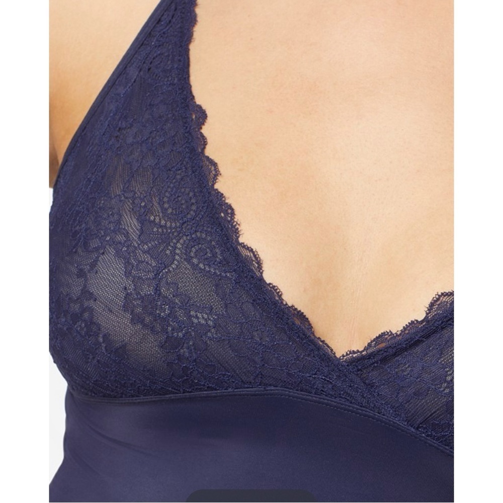 Ruby Ribbon | Lace Second Skin Cami in Black, #1749 NWT - Picture 2 of 9